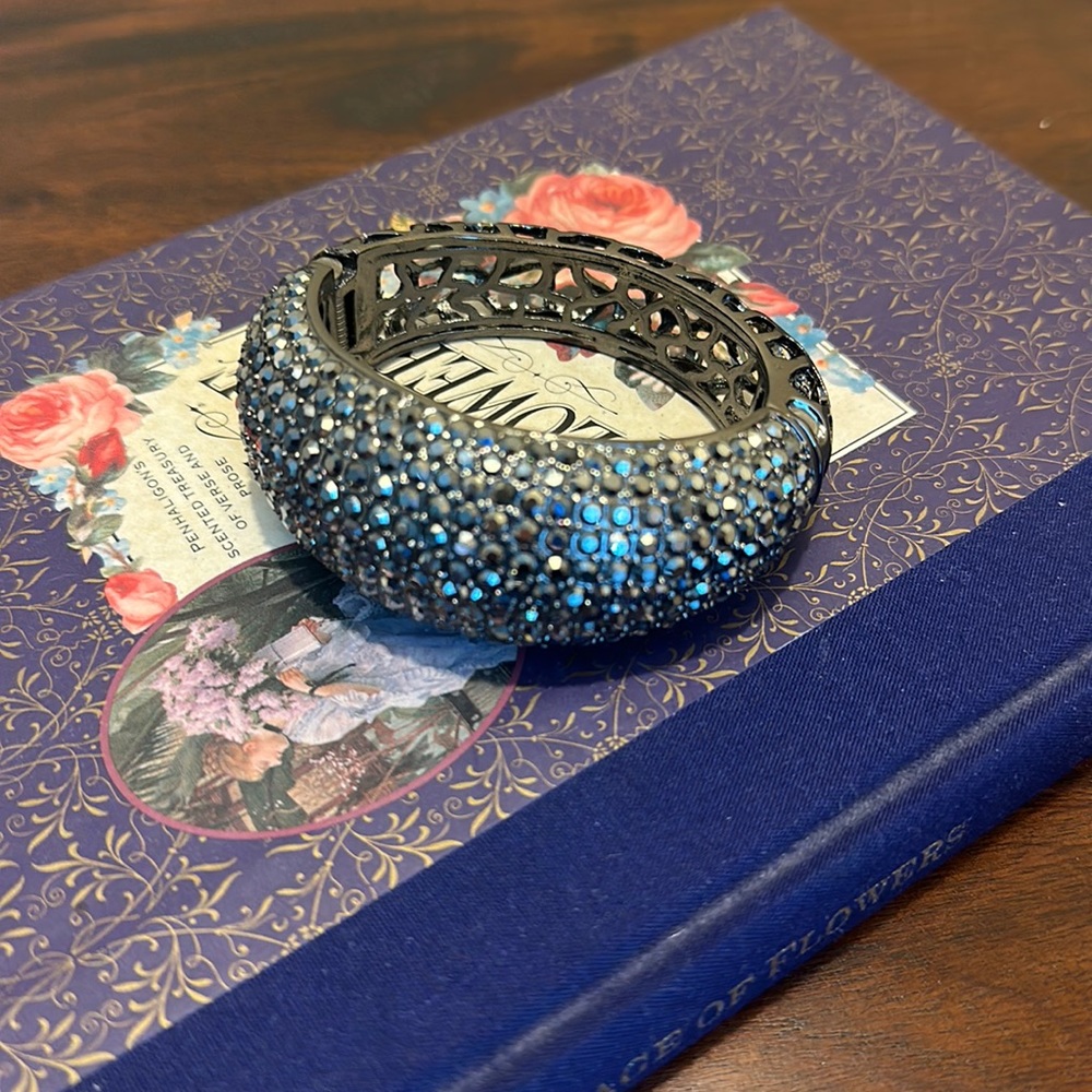 Iridescent Stone & Metal Bracelet